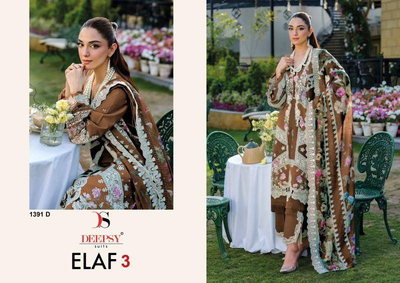 Deepsy elaf luxury super hit lawn wholesale Salwar Kameez market in kolkata